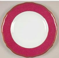 Crown Ruby Round Salad Plate