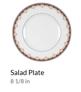 Medici Round Salad Plate - Wedgwood