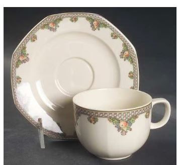 Pergola Cup and Saucer - Wedgwood