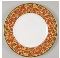 Persia Round Salad Plate