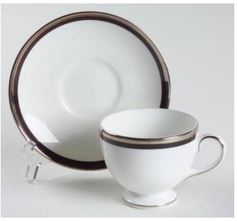 Reflection Cup and Saucer - Wedgwood