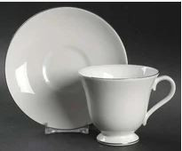 Signet Platinum Cup and Saucer