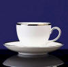 Sterling Cup and Saucer - Wedgwood