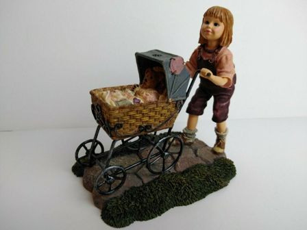 Casey with Baxter... Afternoon - Strolling Boyd's Bears