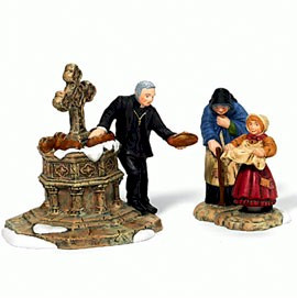 The Charitable Vicar Set Of 2 Dickens Village Department 56 Department 56