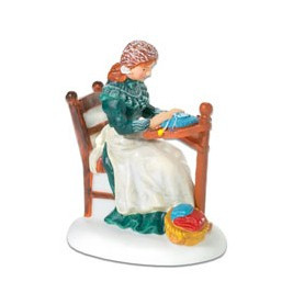 Dickens Village - Making Bobbin Lace