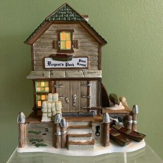 Dickens Village - Regents Park Punt Rental