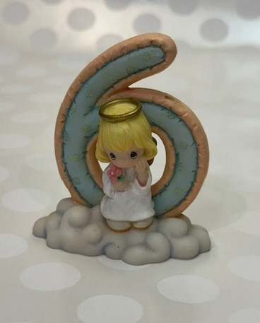 Number Six Figurine Precious Moments