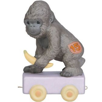 Birthday Train  Age 15 Precious Moments New Series