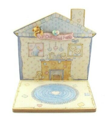 Our Cherished Teddies Wooden House Displayer Cherished Teddi