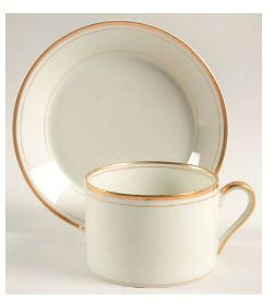 Palais Bluff Fitz And Floyd Cup And Saucer