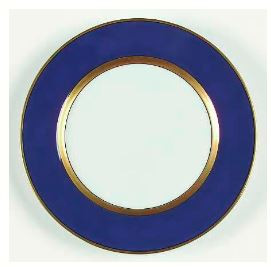 Renaissance Cobalt Blue Fitz And Floyd   Bread and Butter