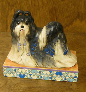 Ming- Shih Tzu Dog Figurine - Jim Shore Collectible