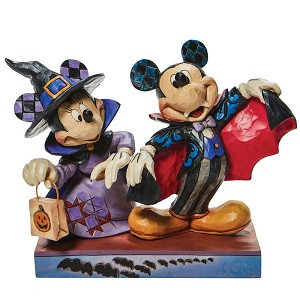 Minnie Witch With Vampire - Jim Shore Collectible