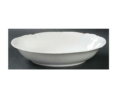 Sylvia White Hutschenreuther Oval Vegetable