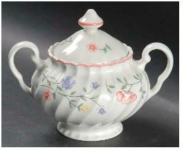 Summer Chintz Johnson Sugar And Lid