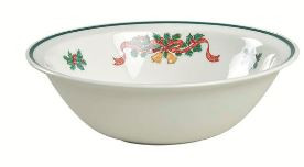 Victorian Christmas Johnson Brothers Round Vegetable