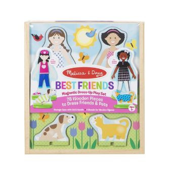 Melissa And Doug Best Friends Magnetic Dress Up Play Set