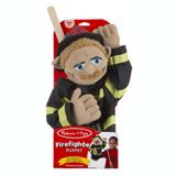 FIREFIGHTER PUPPET MELISSA A - FIREFIGHTER  PUPPET  MELISSA AND DOUG TOYS