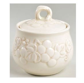 Antique Grape Sugar and Lid