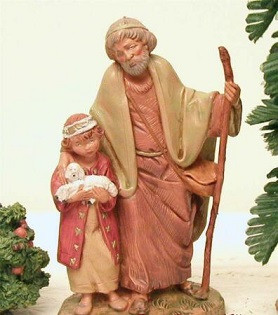 Papa And Misham  Fontanini  Roman