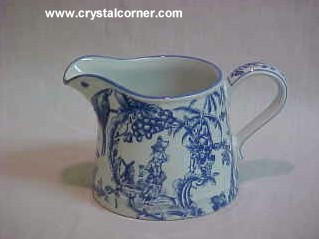 Provincial Garden Blue Spode Creamer