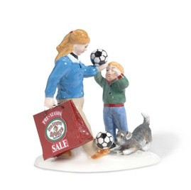 Soccer'S Mom'S Rule Original Snow Village Department 56