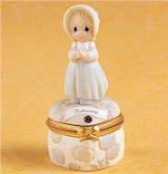 Amethyst Color Of Faith - February Precious Moments