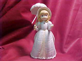 Victorian Girl With Umbrella - Precious Moments - Enesco