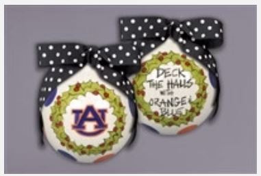 Auburn Deck The Halls Ornament Magnolia Lane