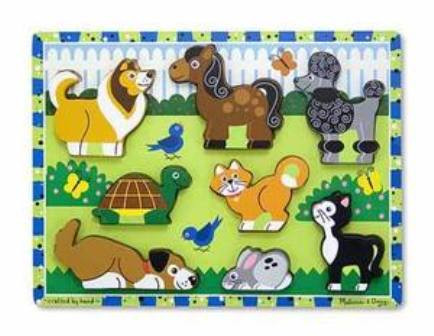 Pets Chunky Puzzle Melissa and Doug