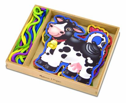Farm Animals Lace And Trace Panels  Melissa And Doug Toys