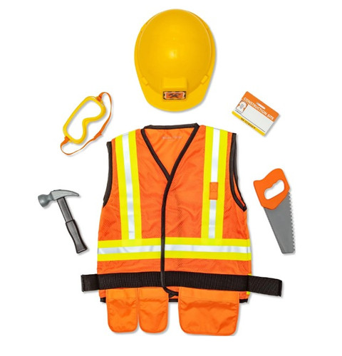 CONSTRUCTION WORKER ROLE PLAY - CONSTRUCTION WORKER ROLE PLAY SET MELISSA AND DOUG  TOYS