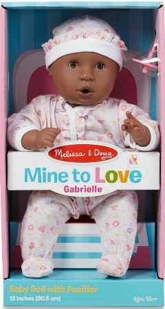 MELISSA AND DOUG MINE TO LOVE - MELISSA AND DOUG MINE TO LOVE GABRIELLE 12 INCH DOLL