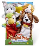 Playful Pets Hand Puppets Melissa And Doug Wooden Toys