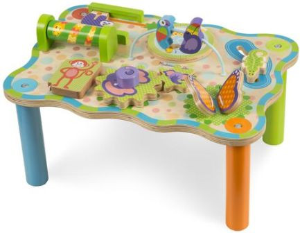 MELISSA AND DOUG FIRST PLAY JU - MELISSA AND DOUG FIRST PLAY JUNGLE ACTIVITY TABLE