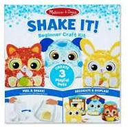 MELISSA and DOUG SHAKE IT BEGI - MELISSA and DOUG SHAKE IT BEGINNER CRAFT KIT DELUXE*