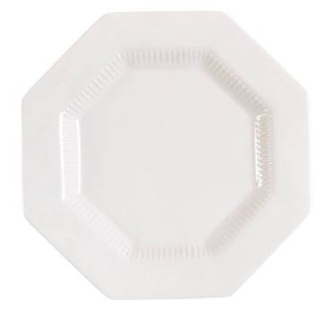 Classic White Nikko Salad Plate