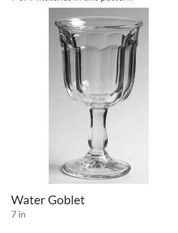 Arlington Water Goblet
