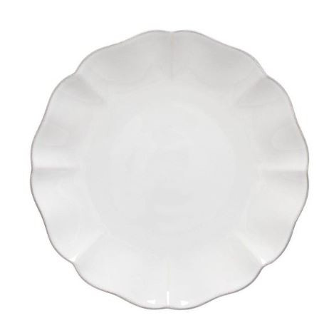 Rosa White Costa Nova Salad Dessert Plate  9 Inch