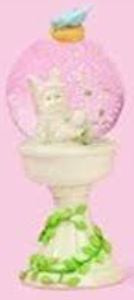 Bunny In Birdbath Snowbunnies Department 56