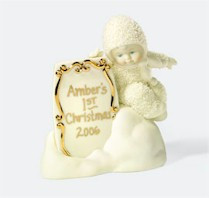 A Little Message To You Snowbabies Department 56