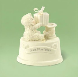 Just For You Recordable Box Snowbabies Department 56