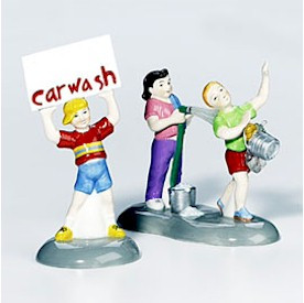 Original Snow Village - Car Wash Fundraiser