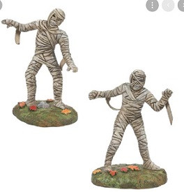 Mummies Parade Set Of 2 - Original Snow Village