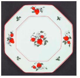 Fraise De Boise Fitz and Fitz Dinner Plate