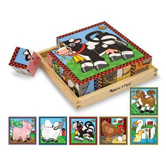 FARM CUBE PUZZLE MELISSA and - FARM CUBE PUZZLE  MELISSA and  DOUG