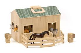 Fold And Go Stable Melissa And Doug Wooden Toys 3 And Up