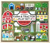 Wooden Farm And Tractor Play Melissa And Doug Wooden Toys