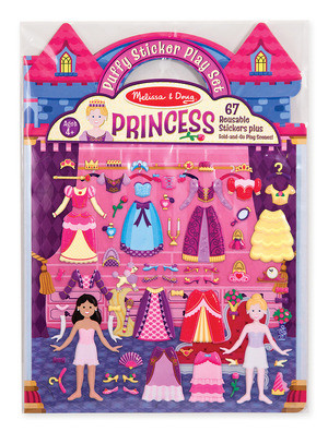 Puffy Sticker Play Set Princess Melissa And Doug Toys